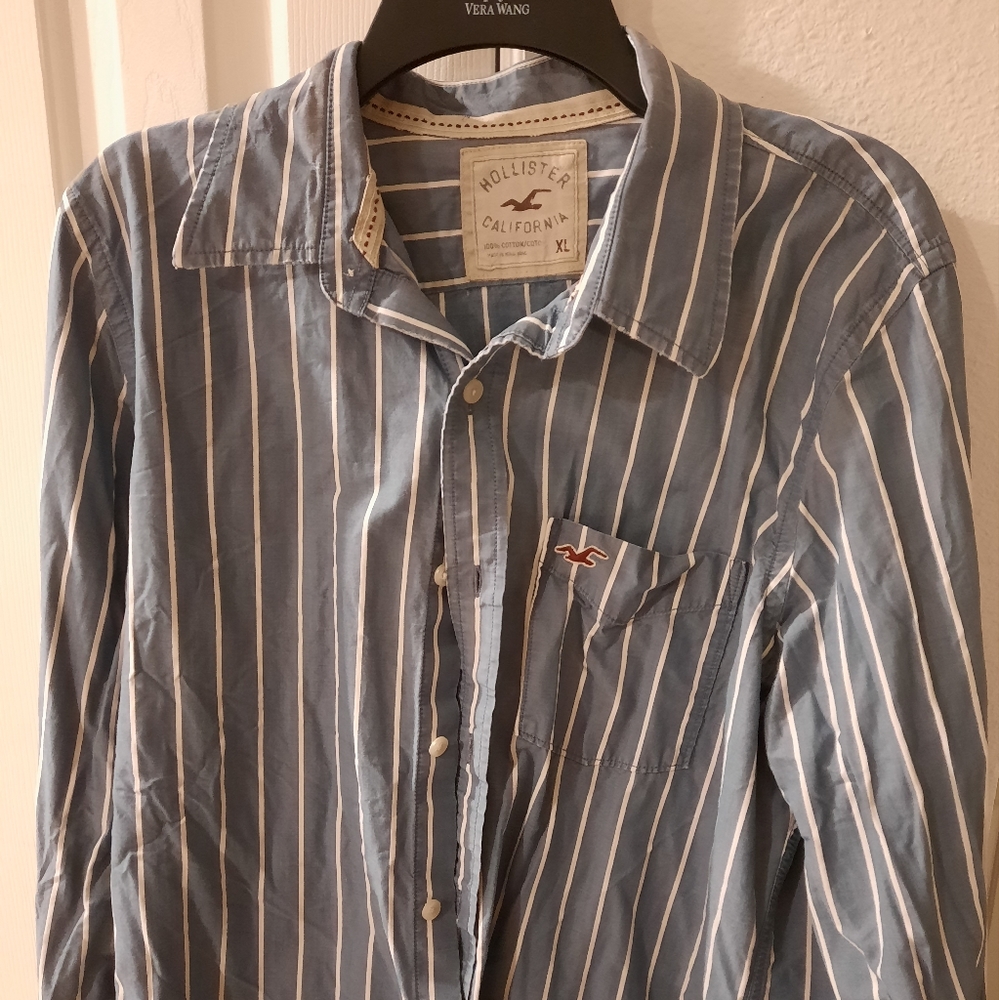 Hollister dress shirt size xl